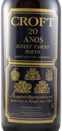 Croft 20 years Port (bottled in 1982)