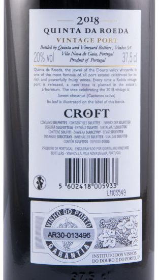 2018 Croft Quinta da Roêda Vintage Port 37.5cl