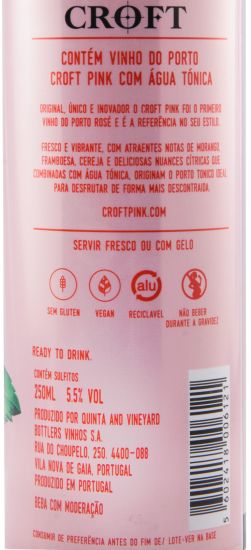 Portonic Croft Pink & Tonic 25cl