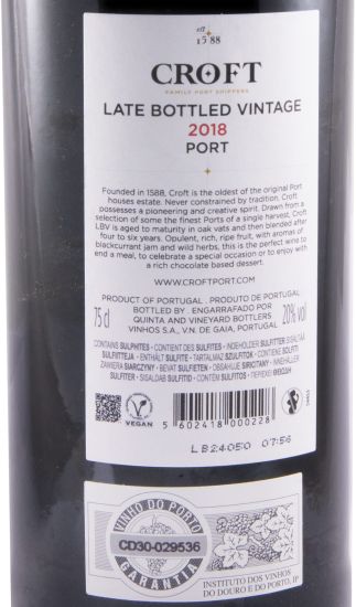 2018 Croft LBV Porto