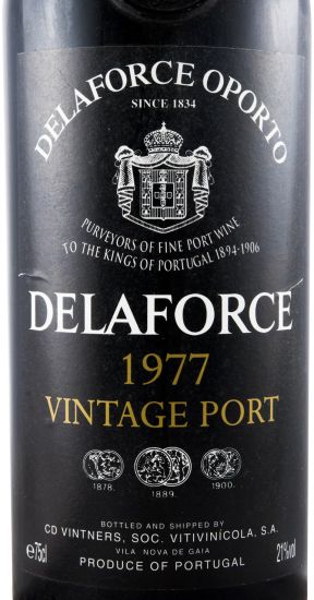 1977 Delaforce Vintage Porto
