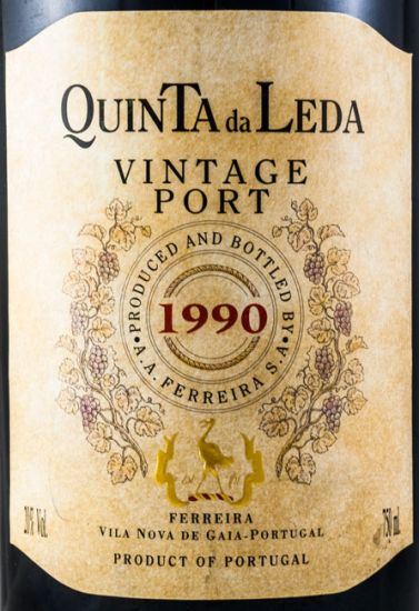 1990 Ferreira Quinta da Leda Vintage Port