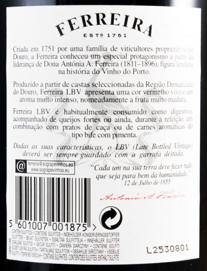 2011 Ferreira LBV Porto