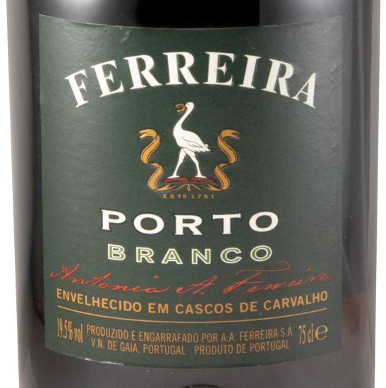 Ferreira White Port (former bottle with green label)