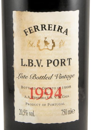 1994 Ferreira LBV Porto (engarrafado em 1998)