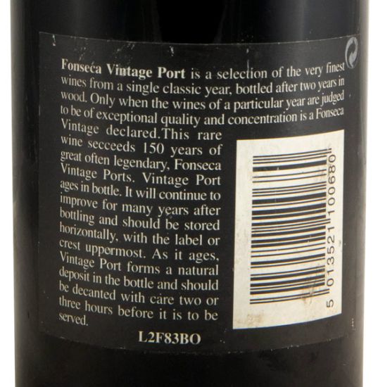 1983 Fonseca Vintage Porto