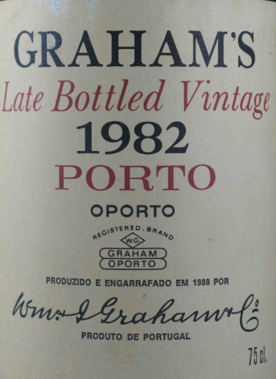 1982 Graham's LBV Porto