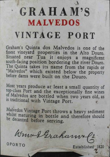 1976 Graham's Vintage Porto