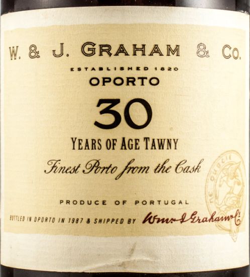 Graham's 30 years Port (former label)