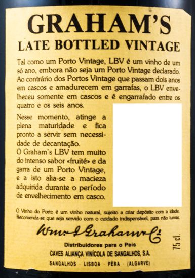 1985 Graham's LBV Port