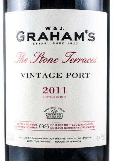 2011 Graham's The Stone Terraces Vintage Porto