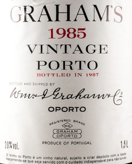 1985 Graham's Vintage Porto 1,5L