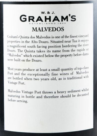 1987 Graham's Quinta dos Malvedos Vintage Port