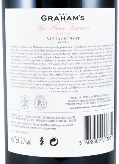 2016 Graham's The Stone Terraces Vintage Port