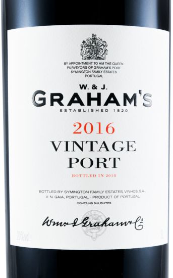 2016 Graham's Vintage Port 3L