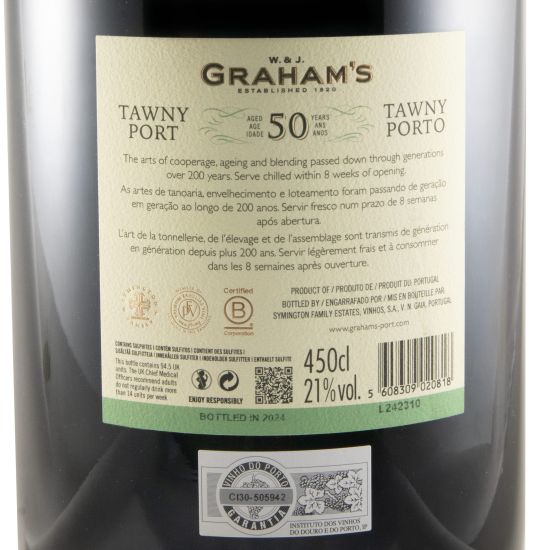 Graham's 50 anos Port 4.5L
