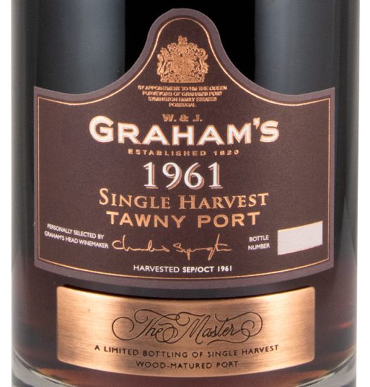 Conjunto Graham's The Cellar Master's Trilogy Colheita 1961, 1974 & 1997 Porto 3x75cl