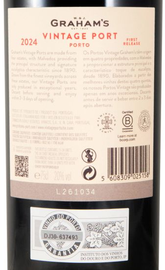 2024 Graham's Vintage Port