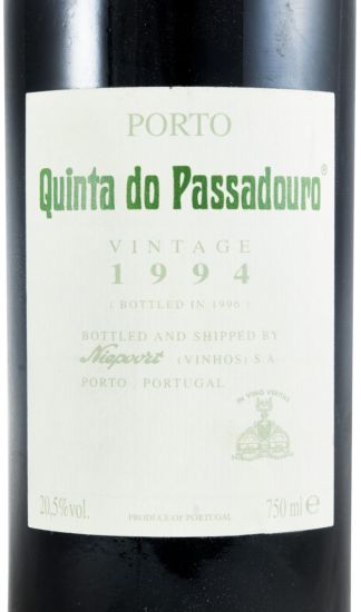 1994 Quinta do Passadouro Vintage Porto