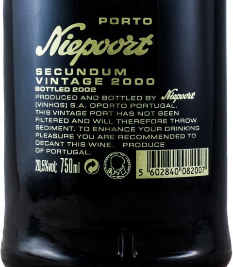 2000 Niepoort Secundum Vintage Porto
