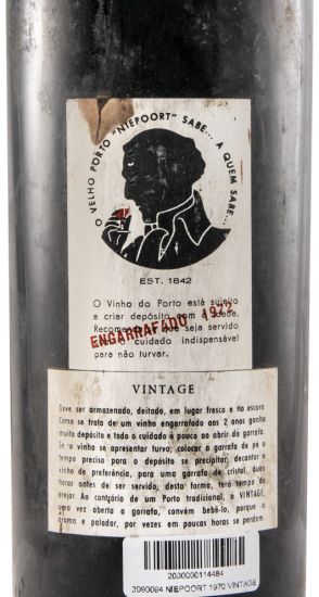 1970 Niepoort Vintage Porto