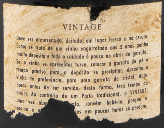 1955 Niepoort Vintage Porto