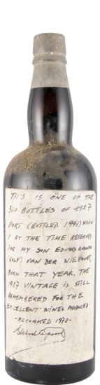 1927 Niepoort Colheita Port