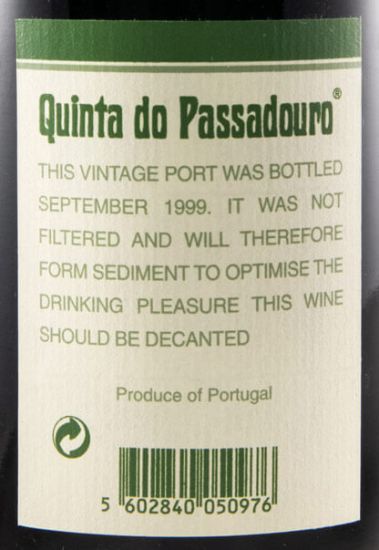 1997 Quinta do Passadouro Vintage Porto