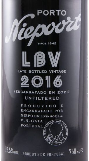 2016 Niepoort LBV Port
