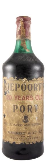 Niepoort 20 years Port (bottled in 1978 w/paper label)