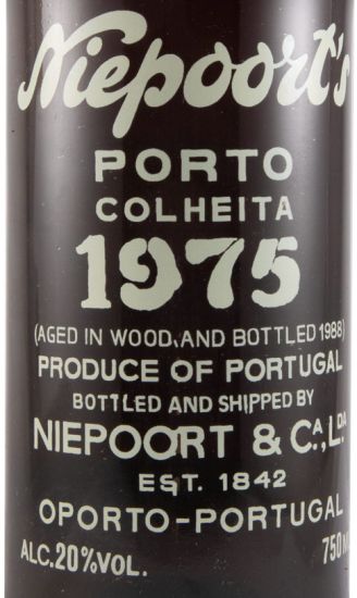 1975 Niepoort Colheita Port (bottled in 1988)