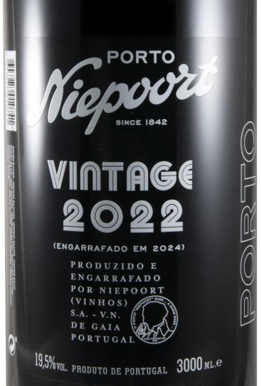 2022 Niepoort Vintage Porto 3L