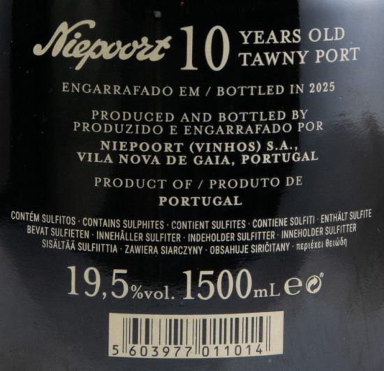 Niepoort Demijohn Tawny 10 anos Porto 1,5L