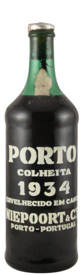1934 Niepoort Colheita Port (damaged seal)
