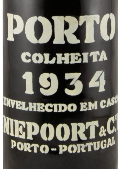 1934 Niepoort Colheita Port (damaged seal)