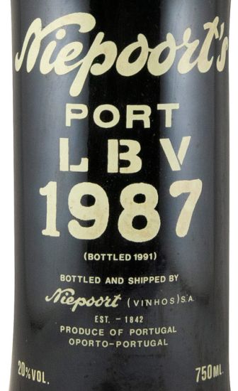 1987 Niepoort LBV Port