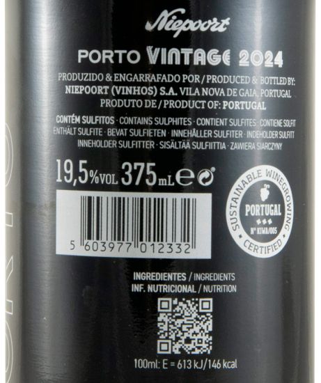 2024 Niepoort Vintage Porto 37,5cl