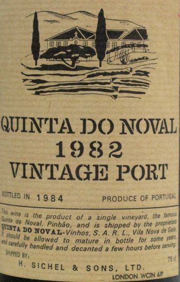 1982 Noval Vintage Porto