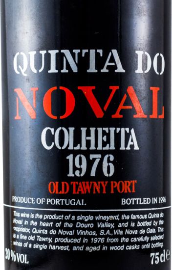 1976 Noval Colheita (bottled in 1996)