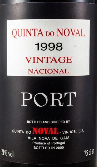 1998 Noval Nacional Vintage Porto
