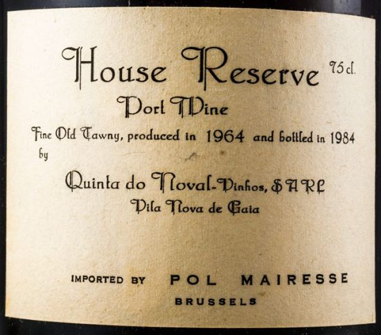 1964 Noval Colheita Port (bottled in 1984)
