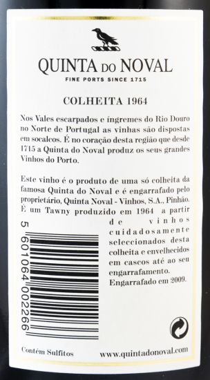 1964 Noval Colheita Porto (engarrafado em 2009)