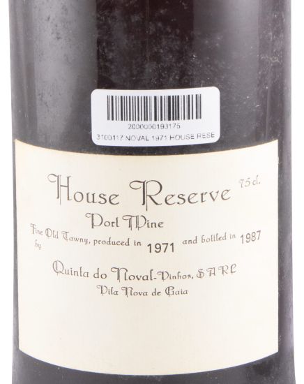 1971 Noval House Reserve Port