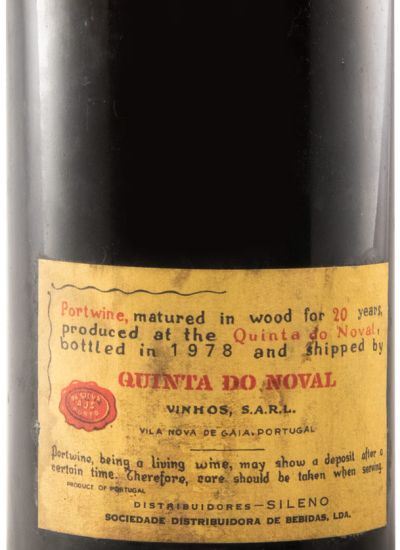 Noval 20 years Port (engarrafado em 1978)
