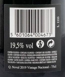 2019 Noval Vintage Nacional Porto