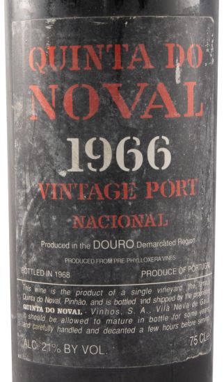 1966 Noval Nacional Vintage Porto