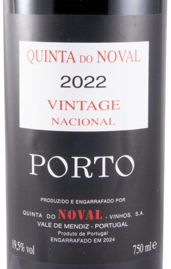 2022 Noval Vintage Nacional Porto