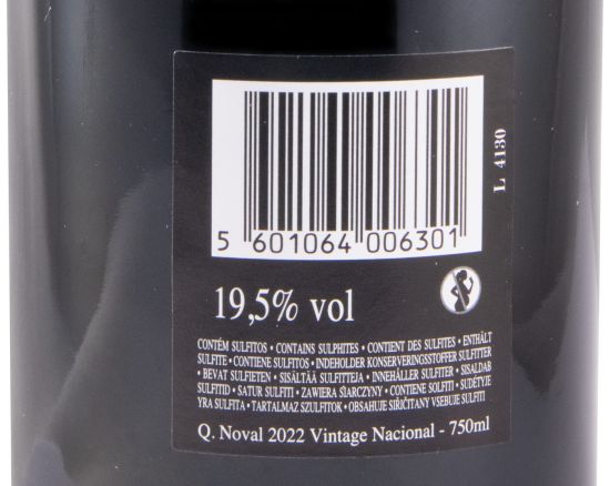 2022 Noval Vintage Nacional Porto