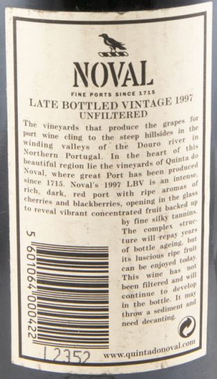 1997 Noval LBV Não Filtrado Porto