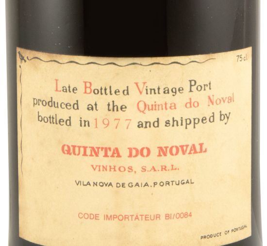 1973 Noval LBV Porto (engarrafado em 1978)